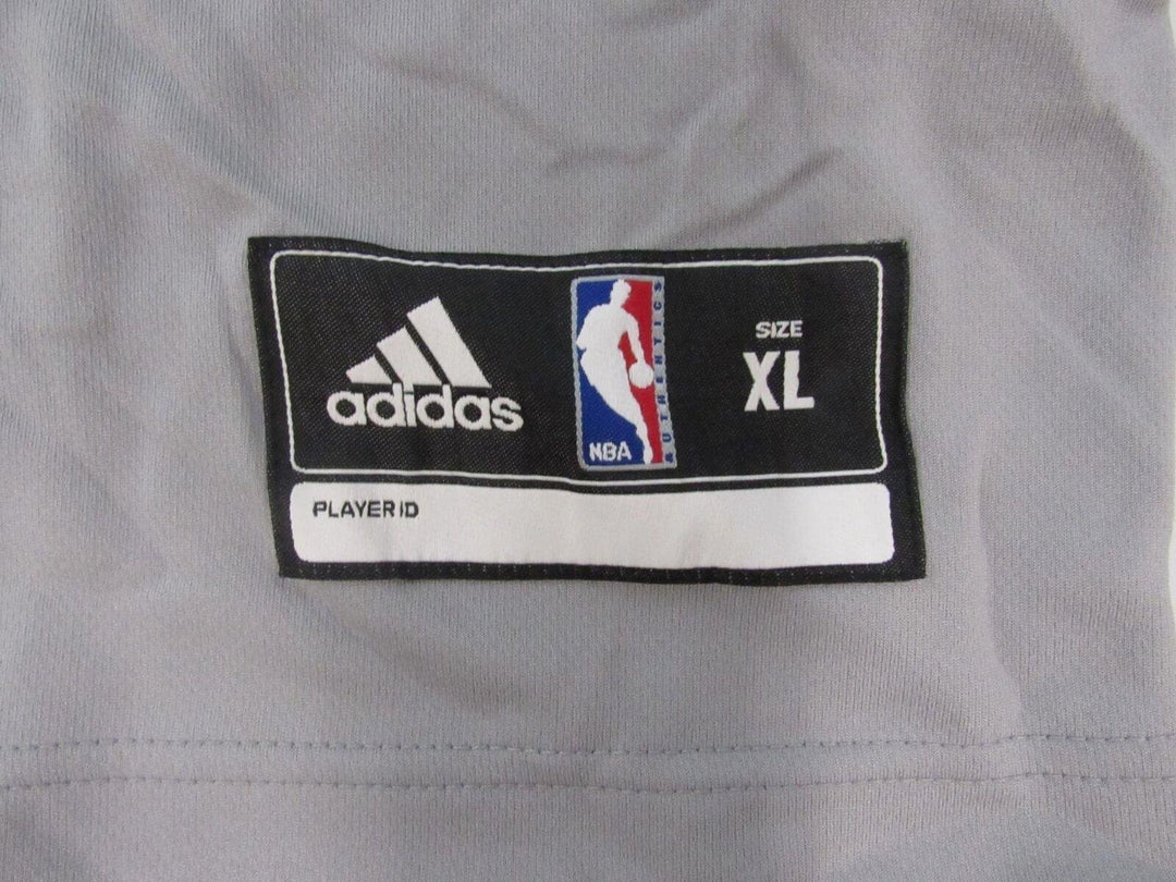 NBA All-Stars 34 Giannis Antetokounmpo Mens Size XL Gray Adidas Jersey Image 4