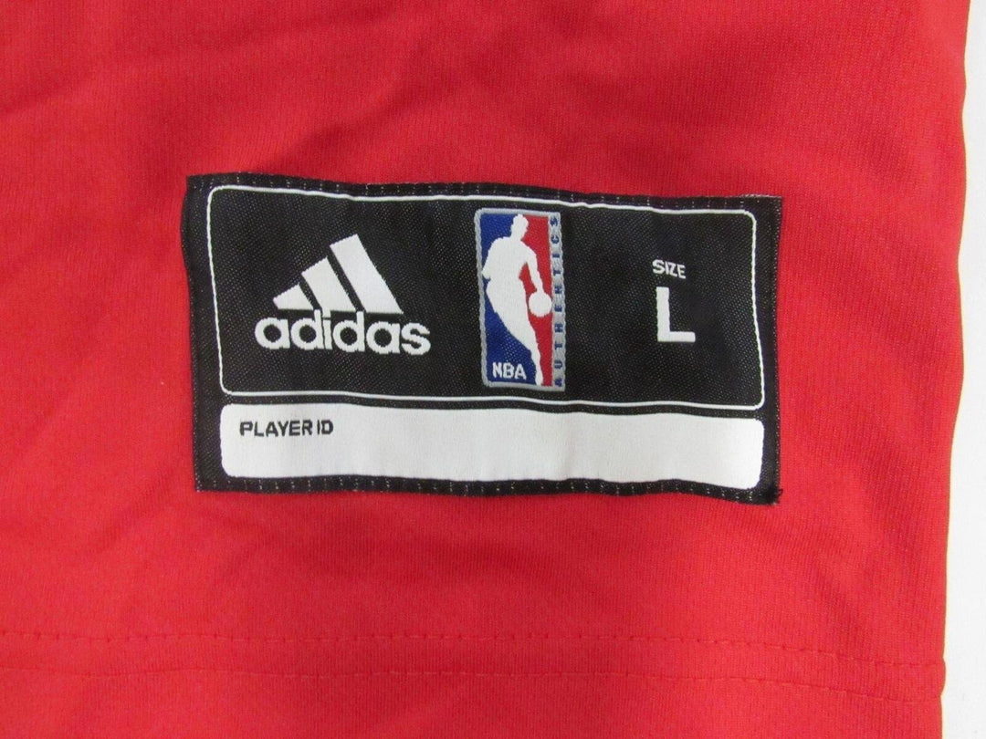 Houston Rockets Blank Front 13 James Harden Mens Size L Red Adidas Jersey Image 4