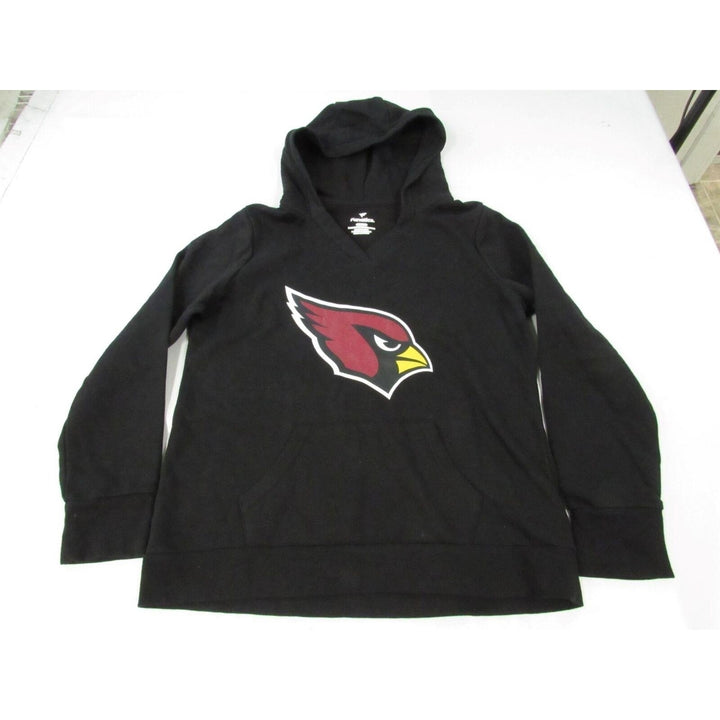 Arizona Cardinals Womens Size XL XLarge Black Hoodie Image 1