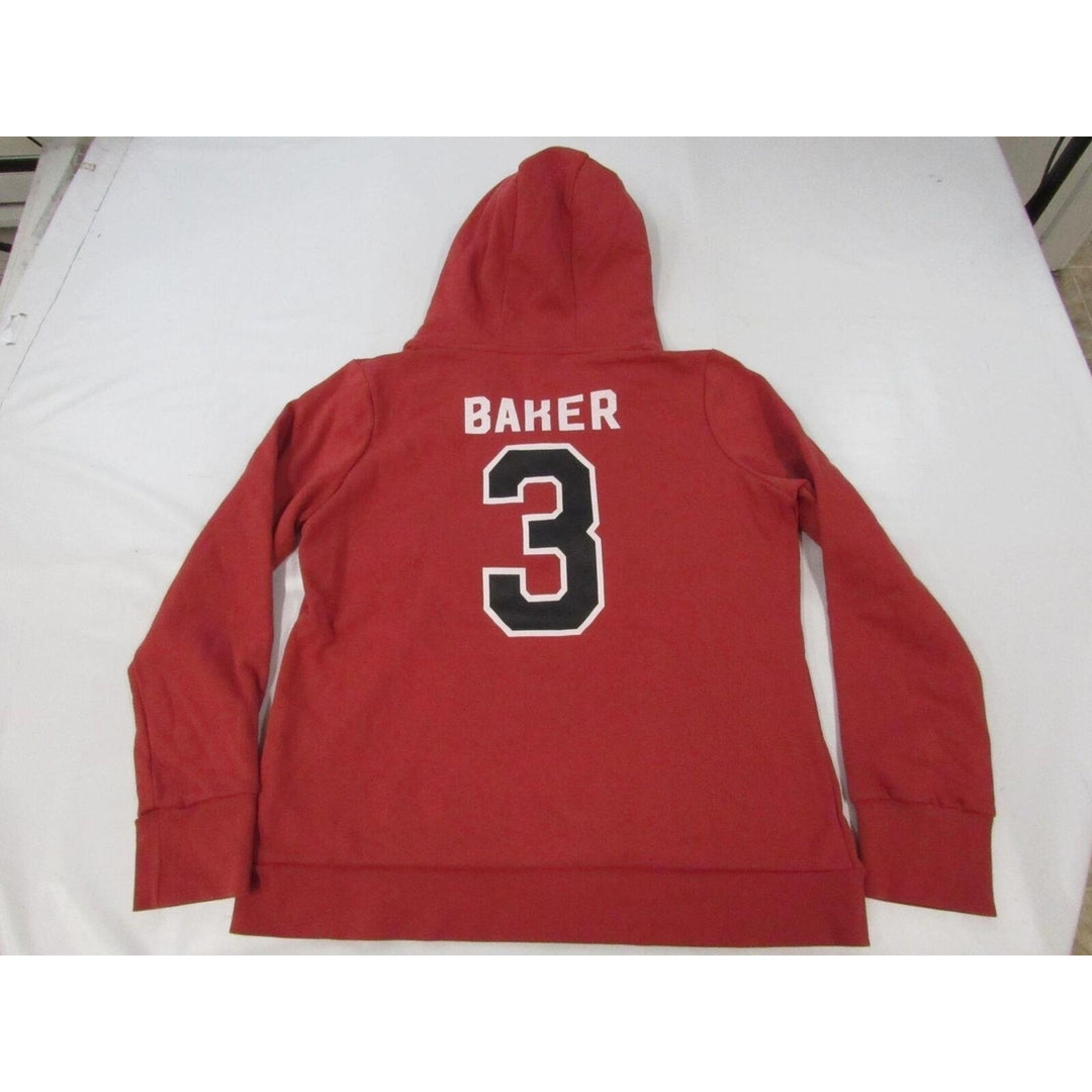 Arizona Cardinals 3 Budda Baker Womens Size XL XLarge Red Hoodie Image 2