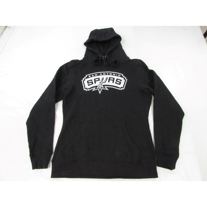 San Antanio Spurs 21 Tim Duncan Womens Size S Small Black Hoodie Image 1