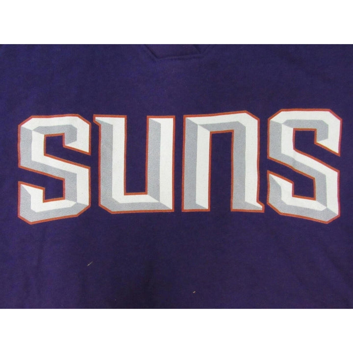 Phoenix Suns Womens Size M Medium Purple V-Neck Hoodie Image 3