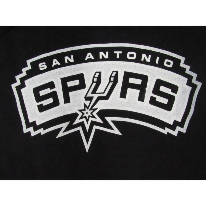 San Antanio Spurs 21 Tim Duncan Womens Size S Small Black Hoodie Image 3