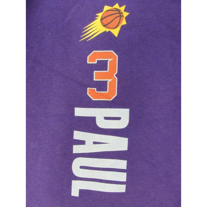 Phoenix Suns 3 Chris Paul Womens Size S Small Purple V-Neck Hoodie Image 4