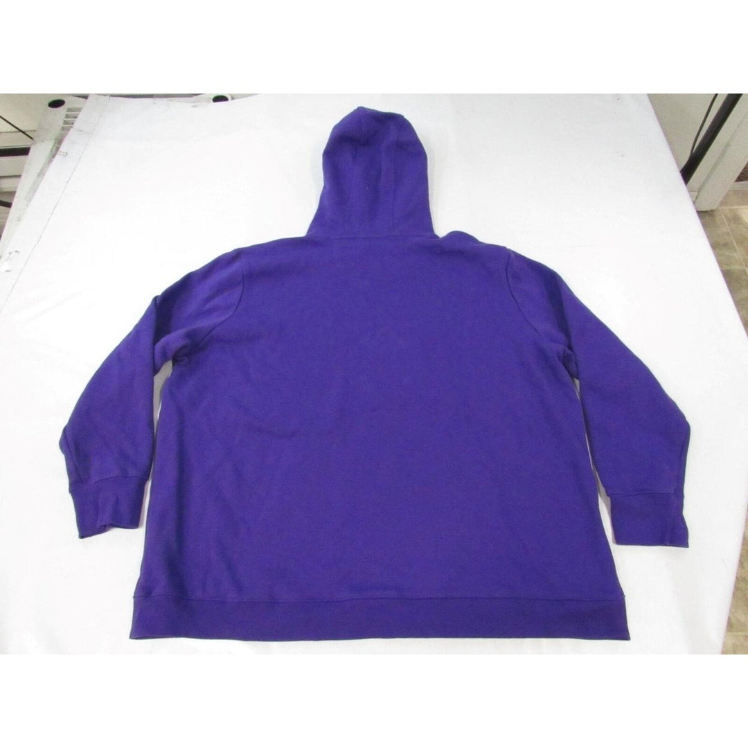 Los Angeles Lakers Mens Size XL XLarge Purple Hoodie Image 2