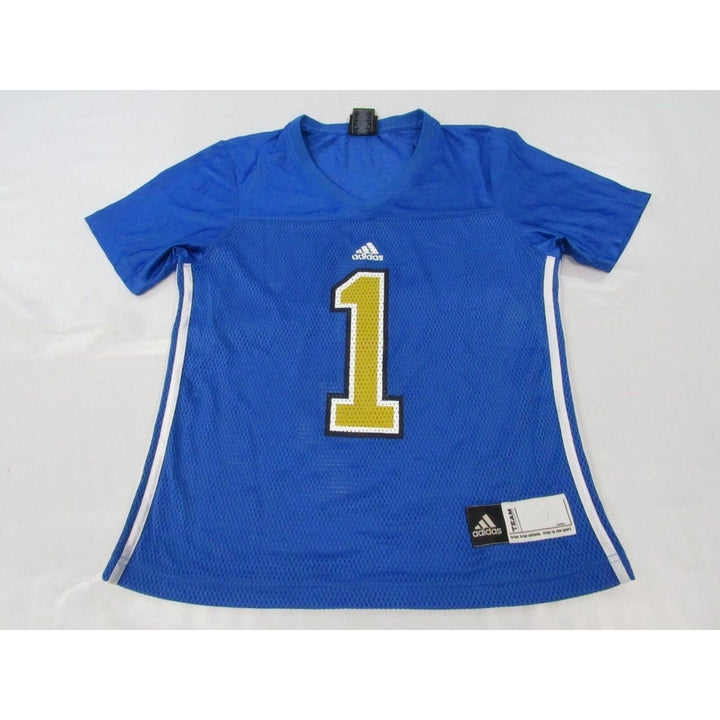 UCLA Bruins Womens Size M Medium Blue Adidas Team Performance Jersey Image 1