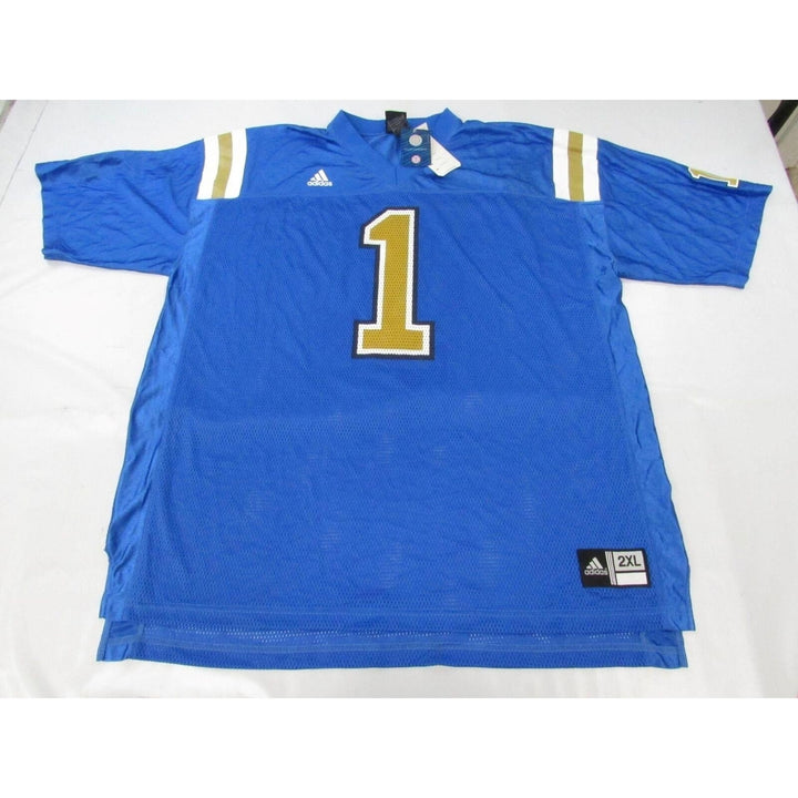 UCLA Bruins 1 Mens Size 2XL 2XLarge Blue Adidas Jersey Image 1