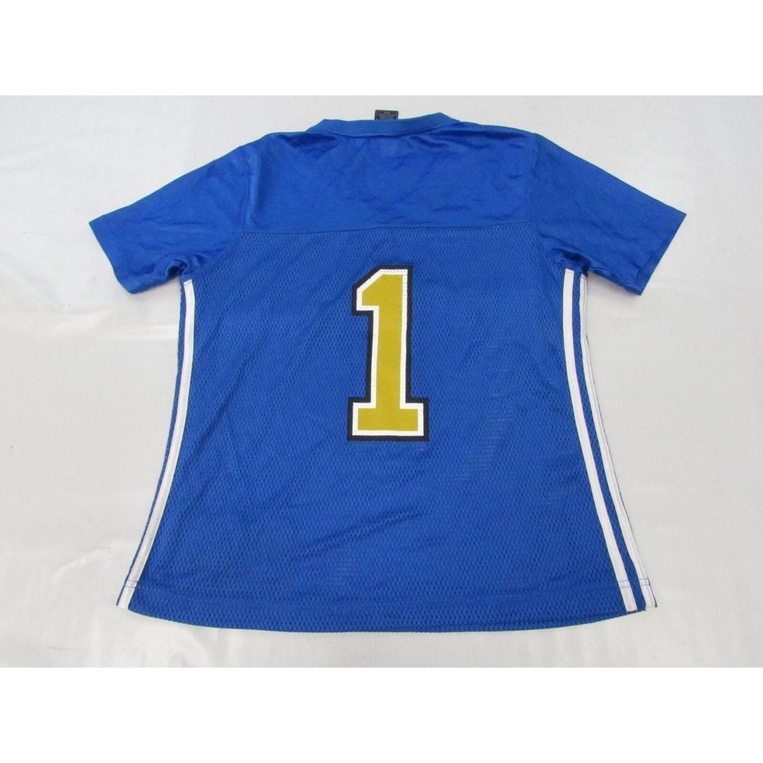 UCLA Bruins Womens Size M Medium Blue Adidas Team Performance Jersey Image 2