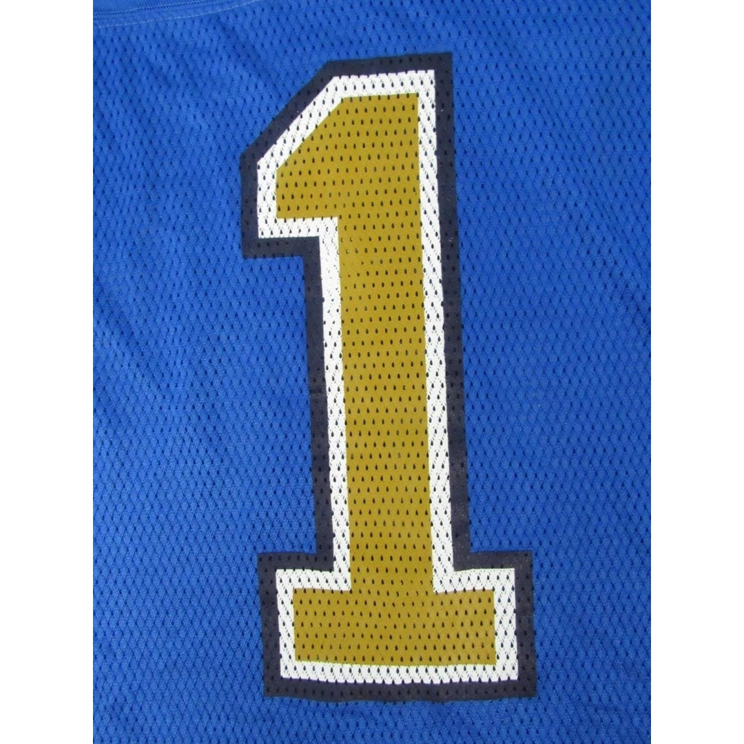 UCLA Bruins 1 Mens Size 2XL 2XLarge Blue Adidas Jersey Image 3