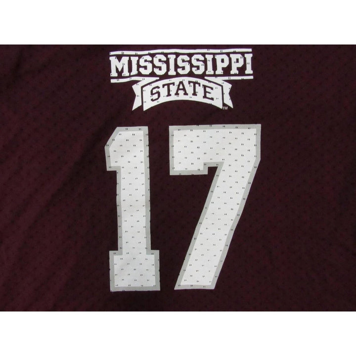 Mississippi State Bulldogs 17 WomensSize S Maroon Adidas Replica Jersey 55 Image 4