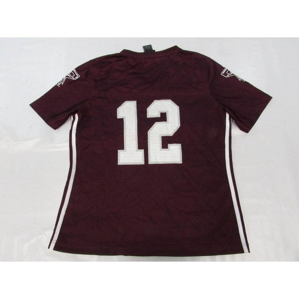 Texas AandM Aggies 12 Womens Size S Small Maroon Adidas Jersey Image 2