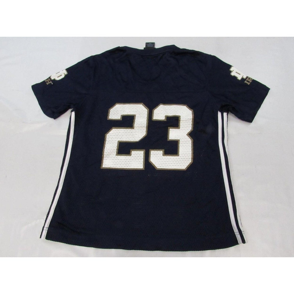 Notre Dame Fighting Irish 23 Womens Size M Navy Adidas Performance Jersey Image 2