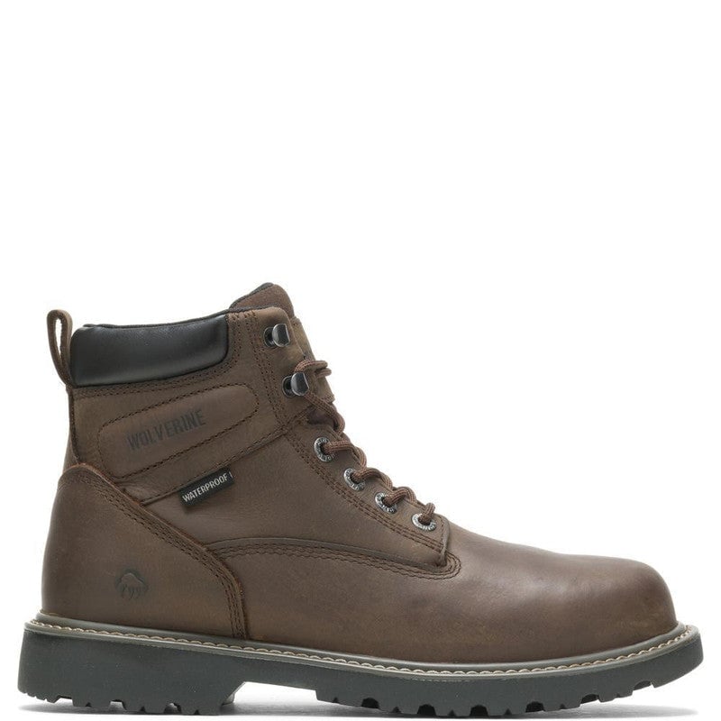 Wolverine Floorhand Wp / Dk Brown Footwear W10643 Image 1