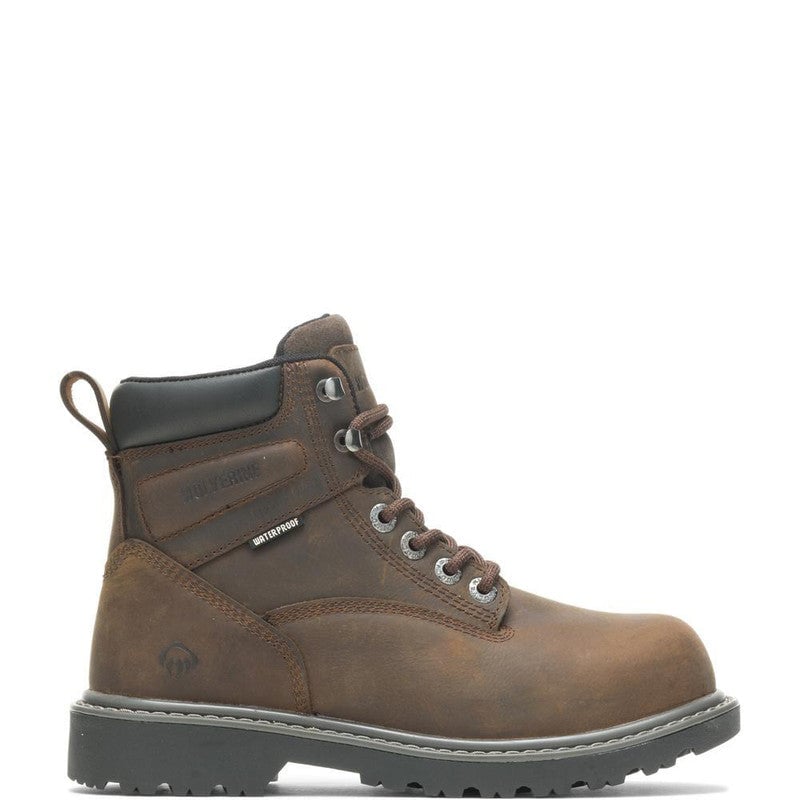 Wolverine Floorhand St Wp / Dk Brown Footwear W10696 Image 1