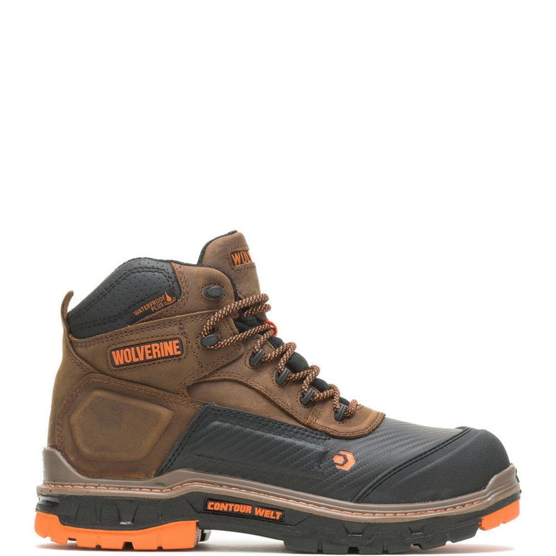 Wolverine Overpass Mid Cm Wp / Summer Brown Footwear W10717 Image 1