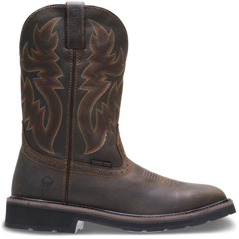 Wolverine Rancher St / Dk Brown/Rust Footwear W10702 Image 1