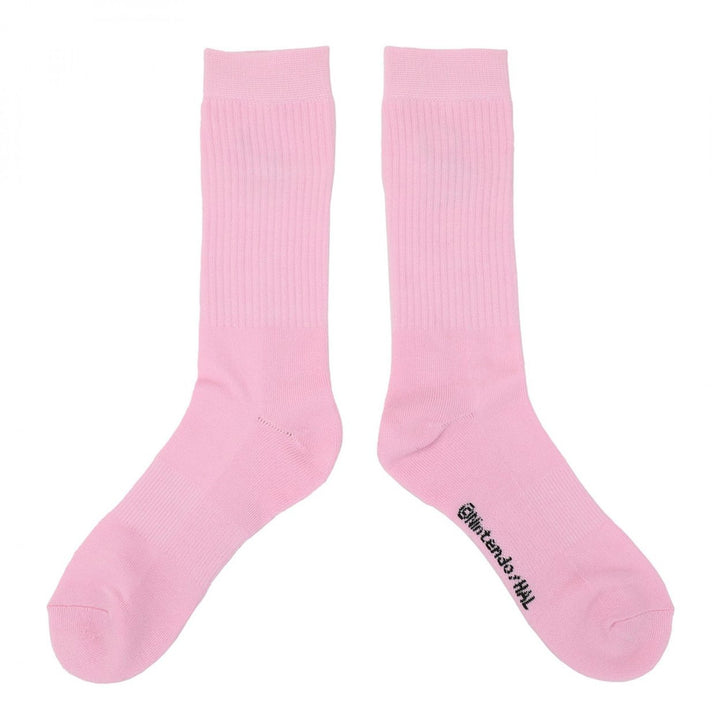 Kirby Strawberry Pink Crew Socks Image 3