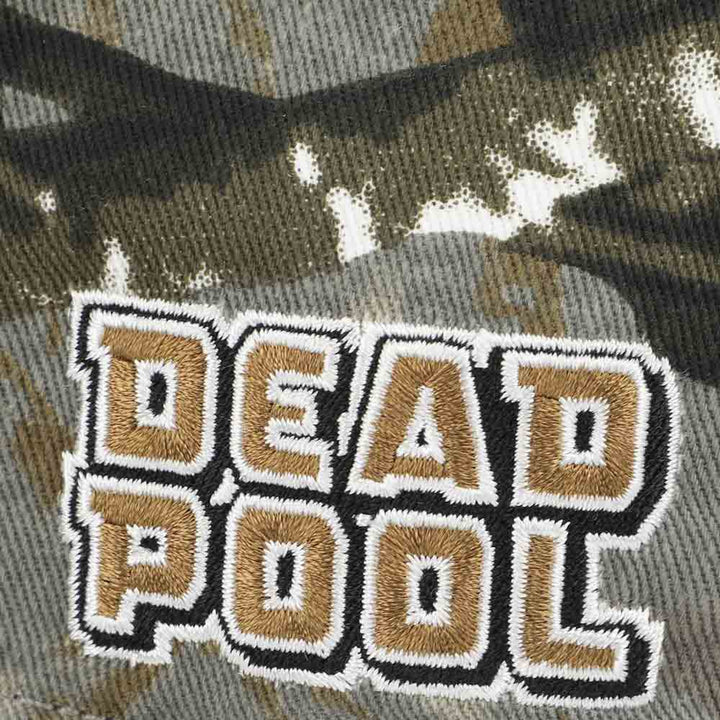 Deadpool Camo Logo Snapback Hat Image 4