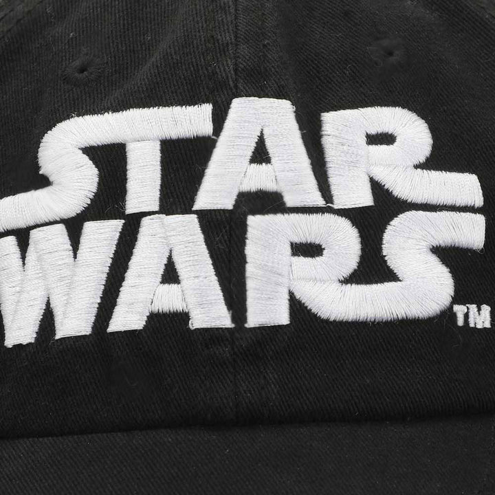 Star Wars Title Logo Embroidered Snapback Hat Image 4