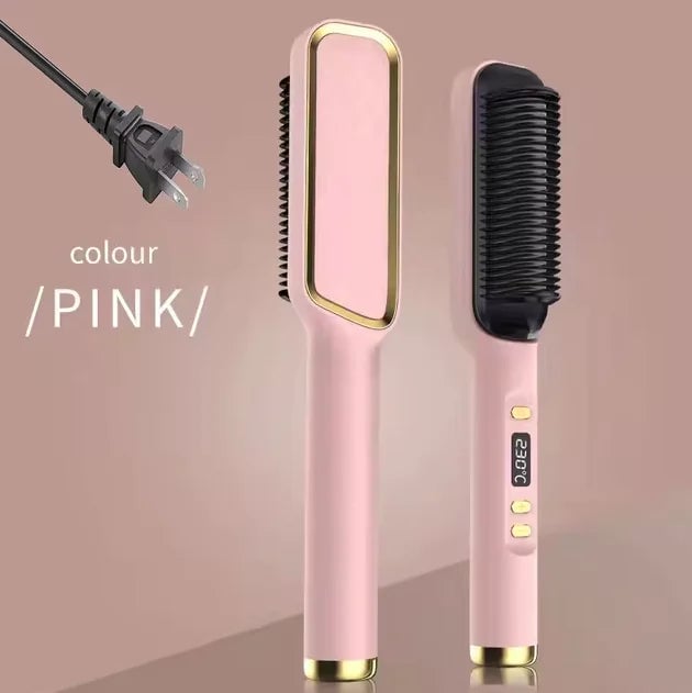 Multifunction Electric Hair Straightening Comb Image 1