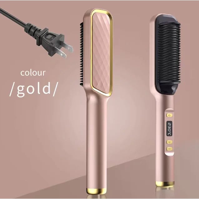 Multifunction Electric Hair Straightening Comb Image 1