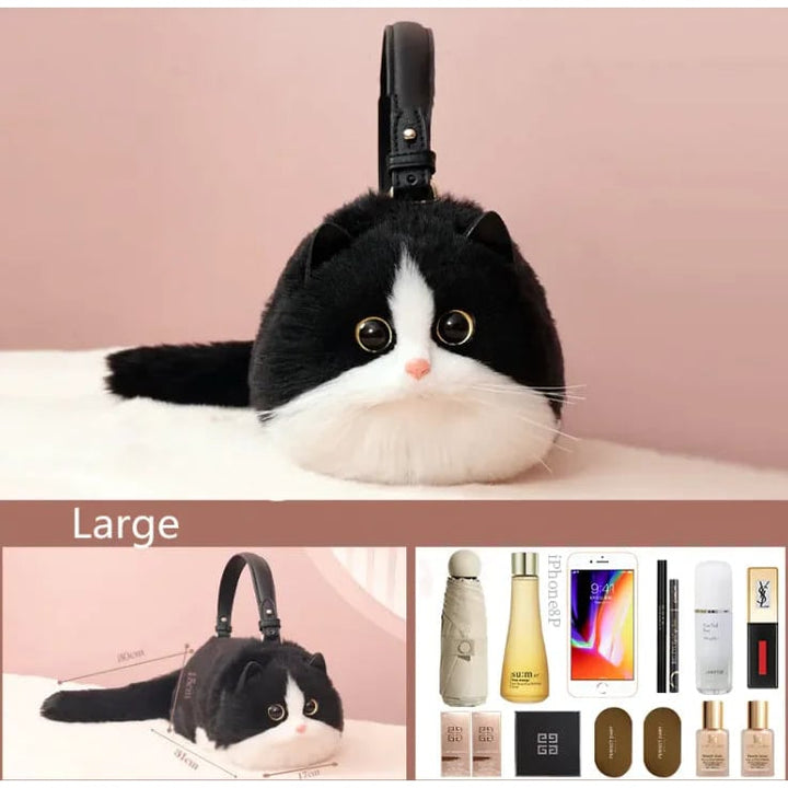 Feline Charm Handbag Image 8