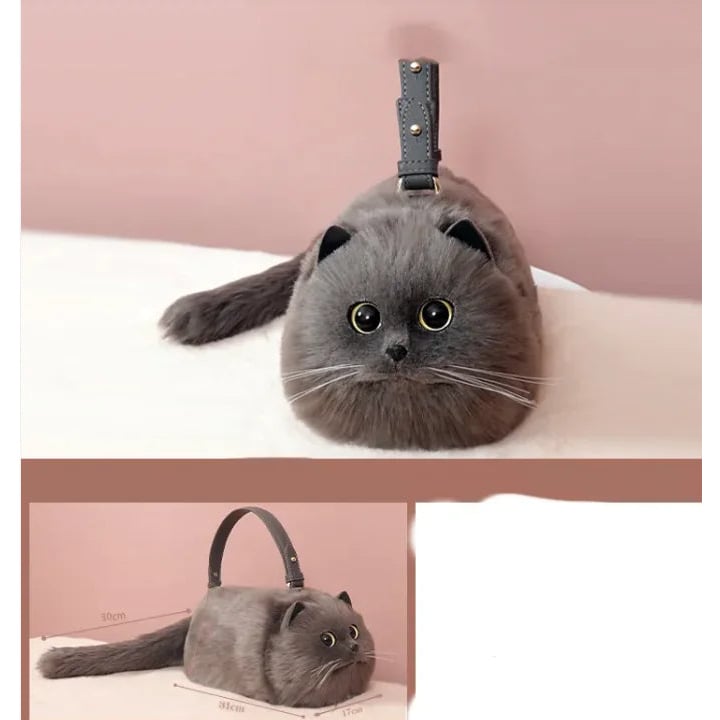 Feline Charm Handbag Image 10