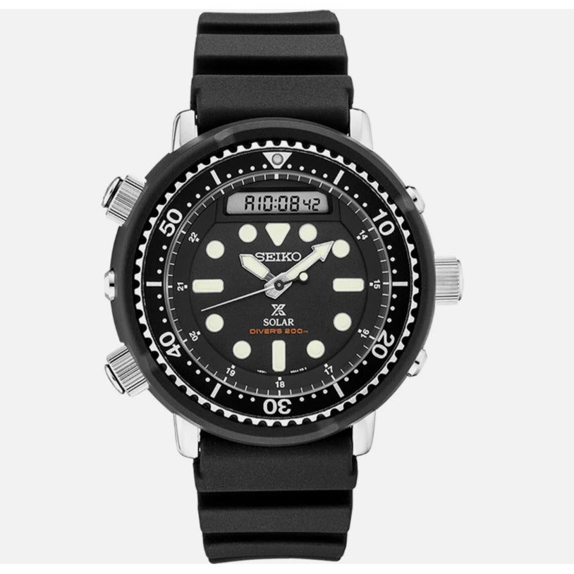 Seiko Prospex Solar Hybrid "Arnie" Divers 200M Mens Watch SNJ025 Image 1