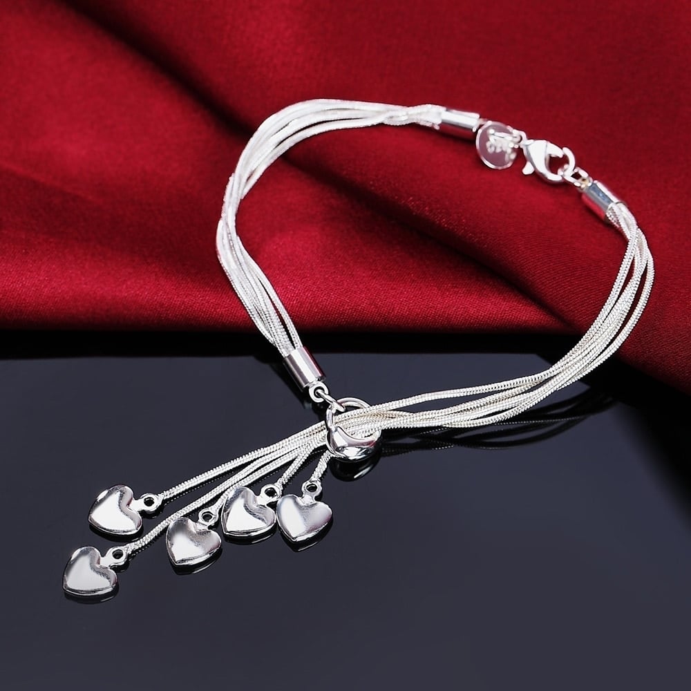 Sterling Silver Bracelets - 10 styles Image 1