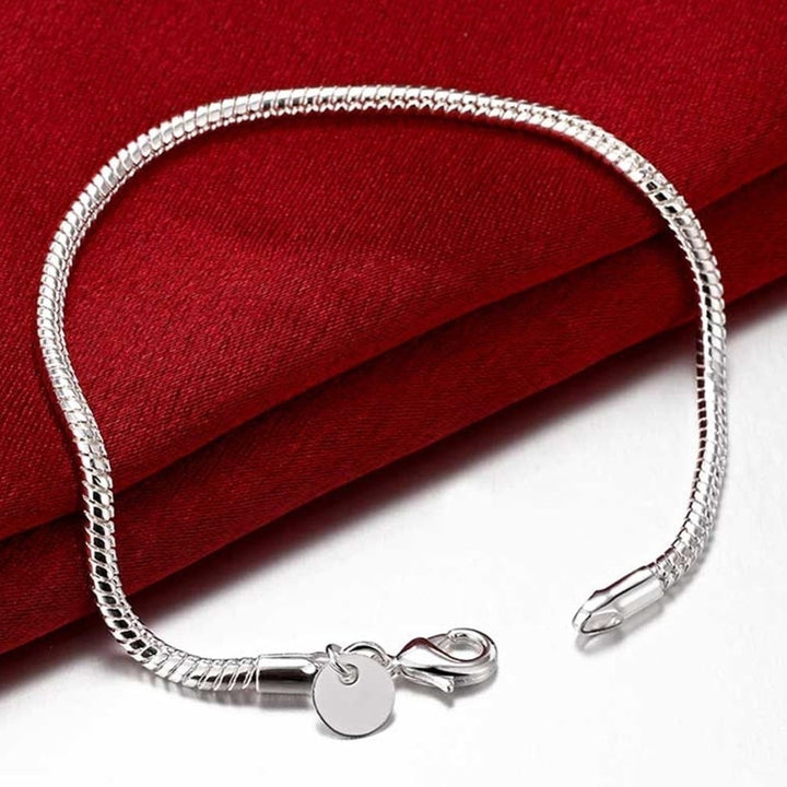 Sterling Silver Bracelets - 10 styles Image 4