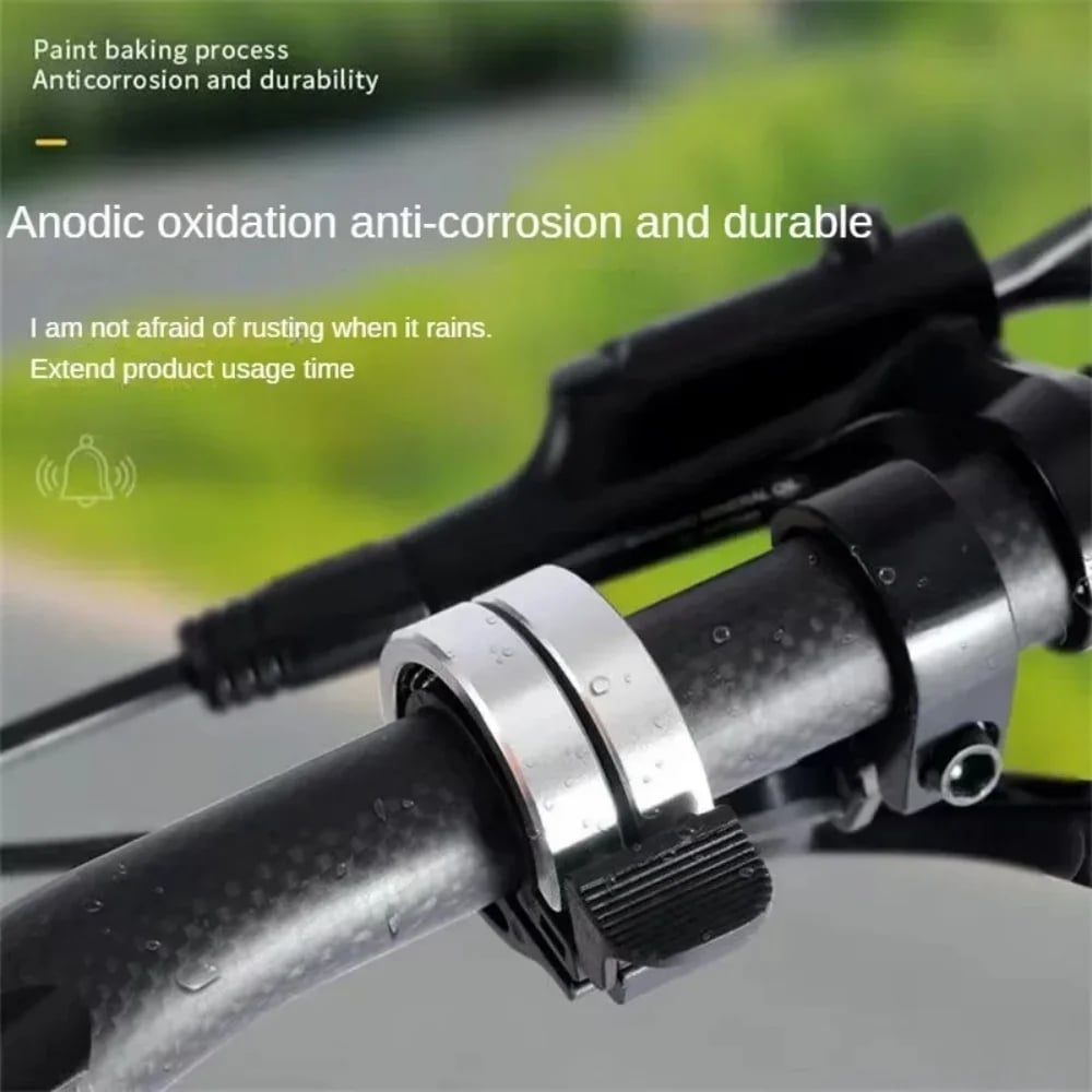 Bicycle Bell Invisible Super Loud Universal Bell Mountain Bike Invisible Bell Folding Bicycle Horn Cycling Equipment Image 4