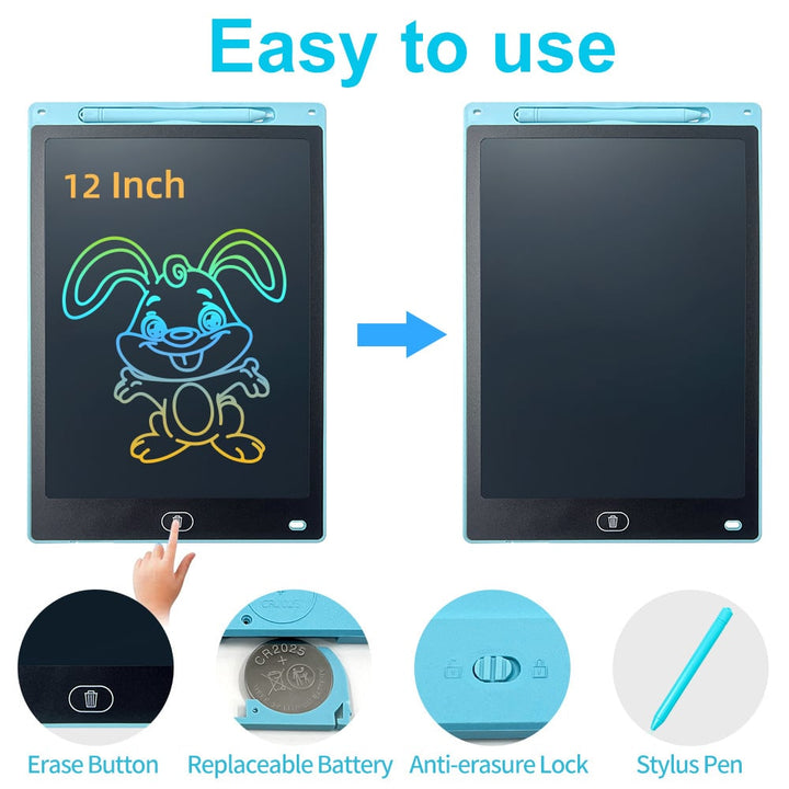 8.5inch LCD Writing Tablet Drawing Board Kids Graffiti Sketchpad Toys Handwriting Blackboard Magic Drawing Board Toy Image 6