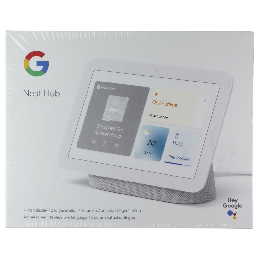 Google Nest Hub 2nd Gen Smart Home Speaker and 7-inch Display (GA01331-CA) Image 1