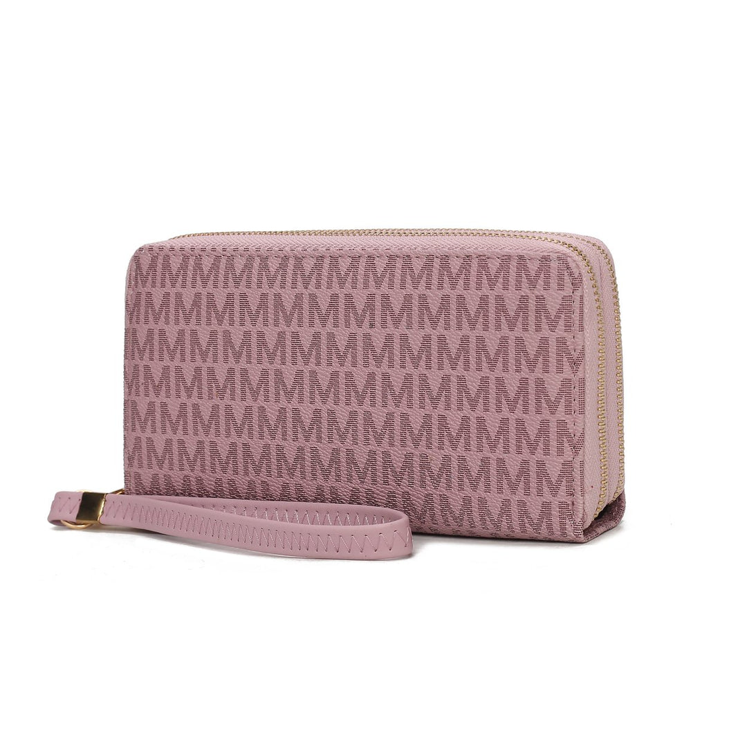 MKF Collection Noemy Handbag Multi-Compartments M Signature Wristlet -Wallet by Mia K. Image 1