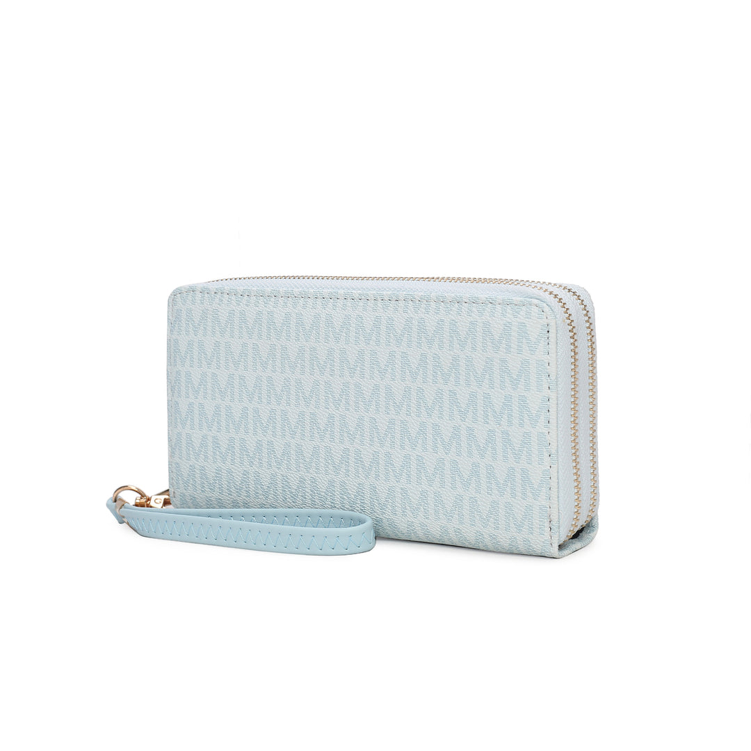 MKF Collection Noemy Handbag Multi-Compartments M Signature Wristlet -Wallet by Mia K. Image 12