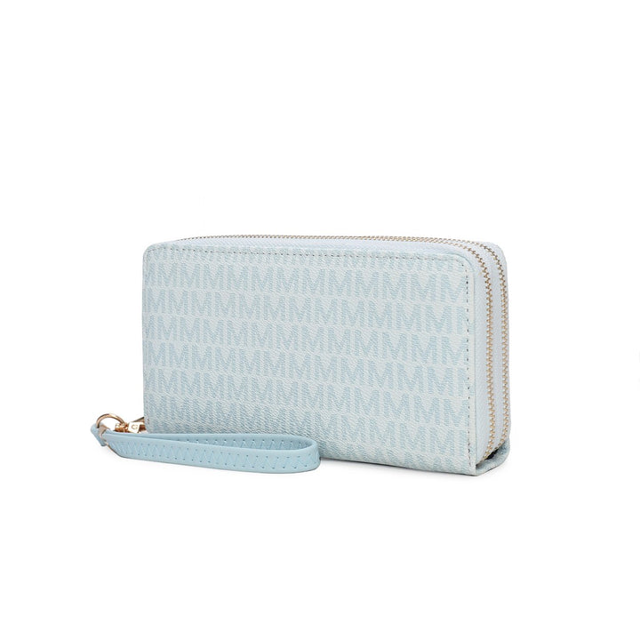 MKF Collection Noemy Handbag Multi-Compartments M Signature Wristlet -Wallet by Mia K. Image 1