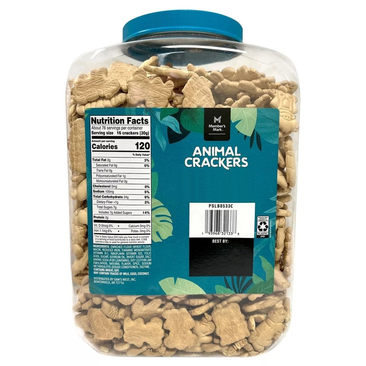 Members Mark Animal Crackers Peanut-Free (5 Pounds) Image 3