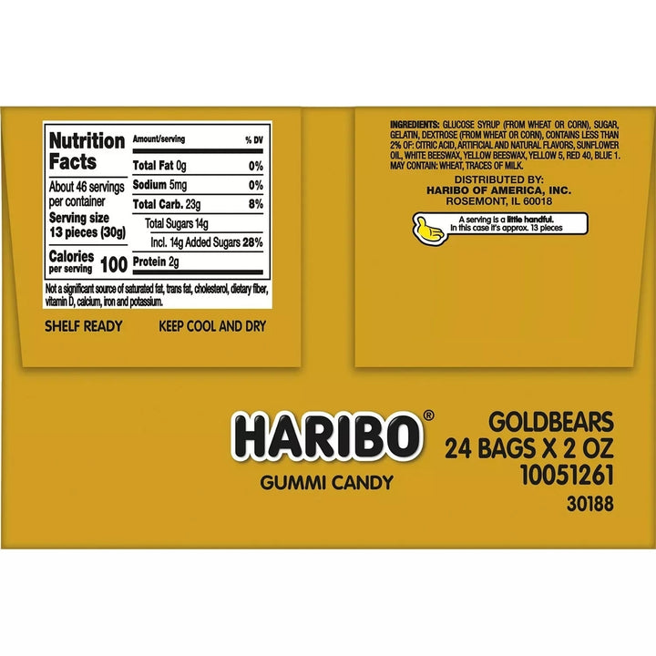 HARIBO Goldbears 2 Ounce (Pack of 24) Image 3