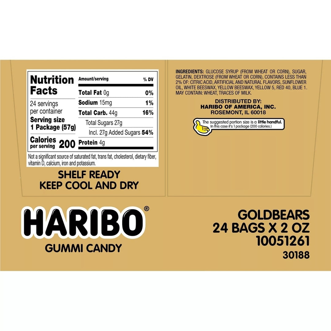 HARIBO Goldbears 2 Ounce (Pack of 24) Image 4