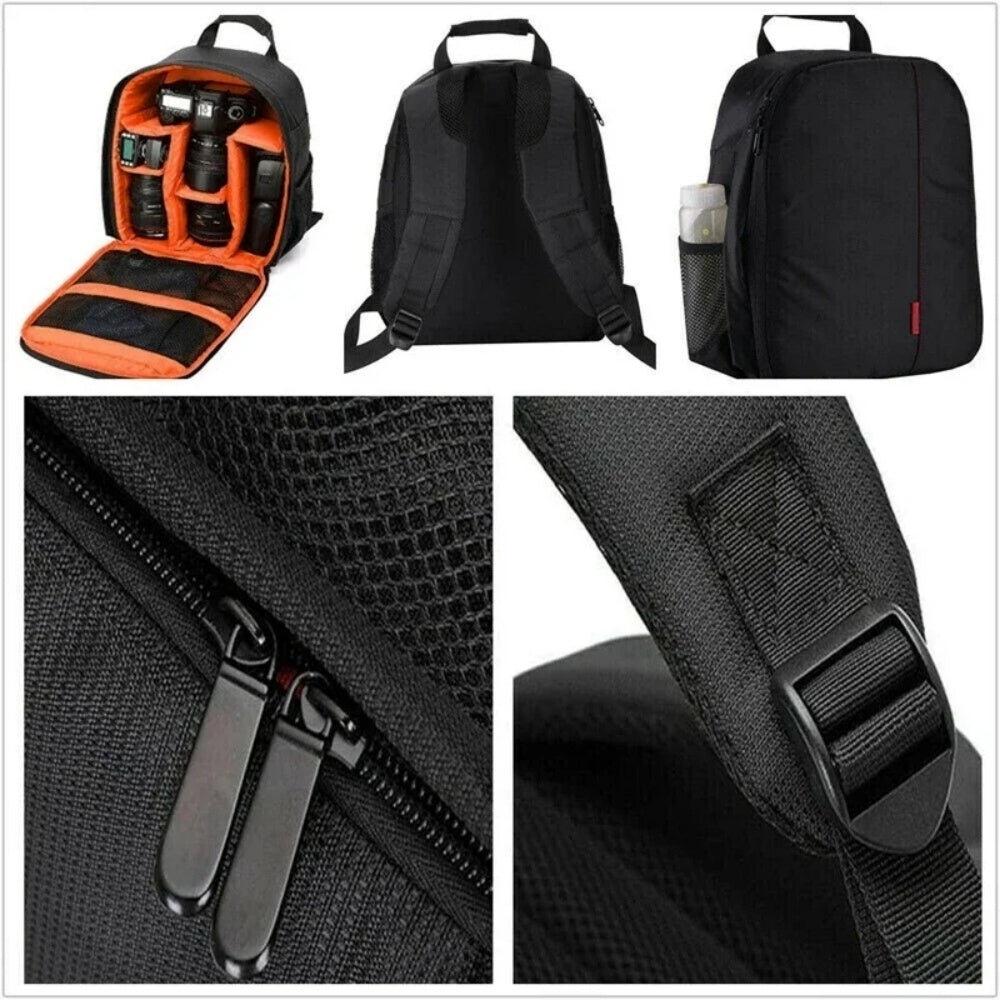 Multi-functional Outdoor Camera Backpack Video Digital Shoulder Camera Bag Waterproof Camera Photo Bag Case for DSLR Image 3