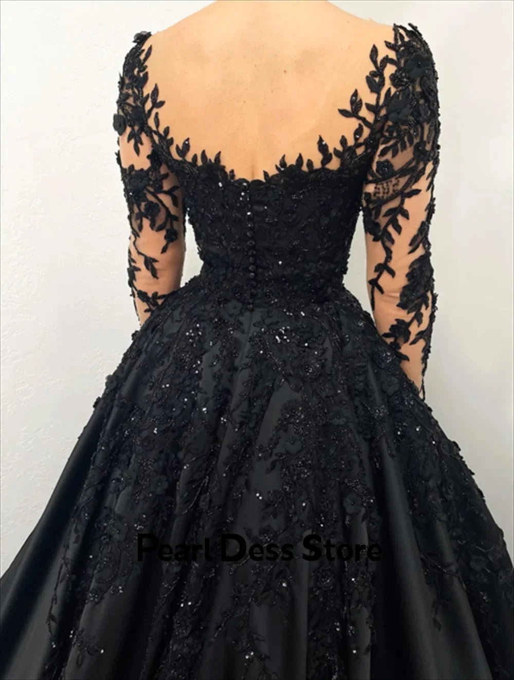 Black Wedding Party Dress Es Long Sleeves Evening Dresses Woman Elegant Party Dresses 2024 for Wedding Guest Dress Women Image 2