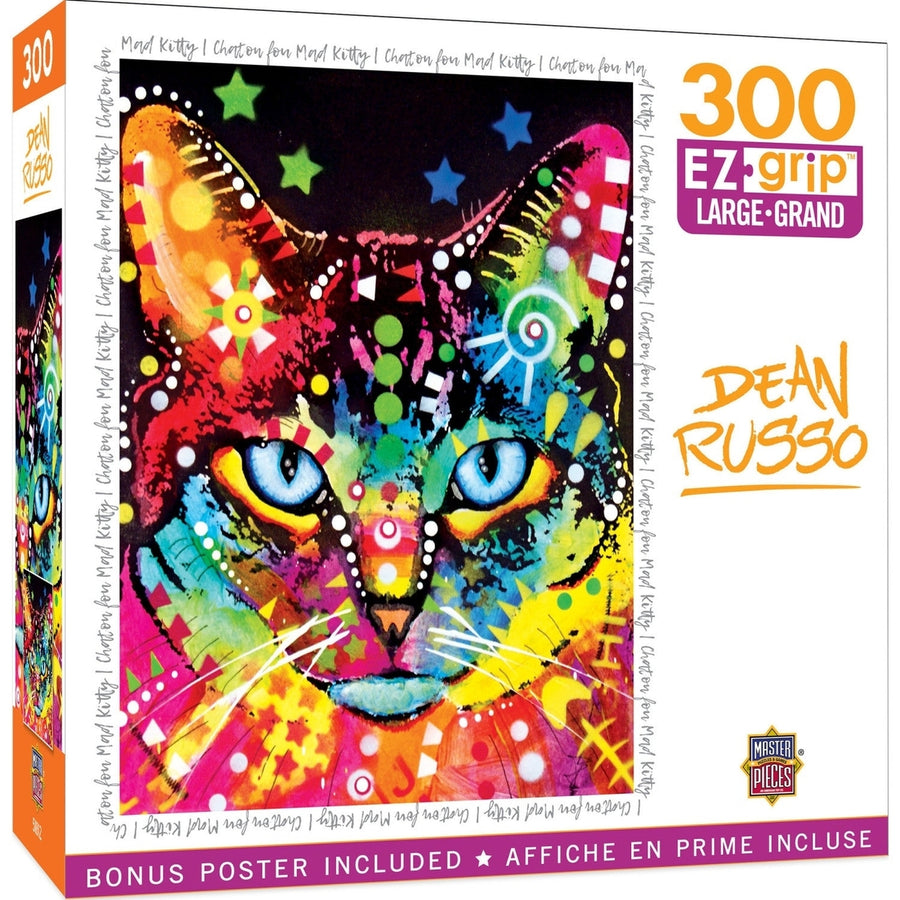 Dean Russo - Mad Kitty 300 Piece EZ Grip Jigsaw Puzzle Image 1