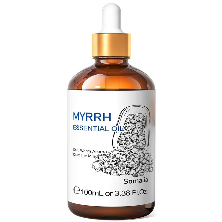 HIQILI 100ML Myrrh Essential Oils,100% Pure Nature for Aromatherapy Image 4