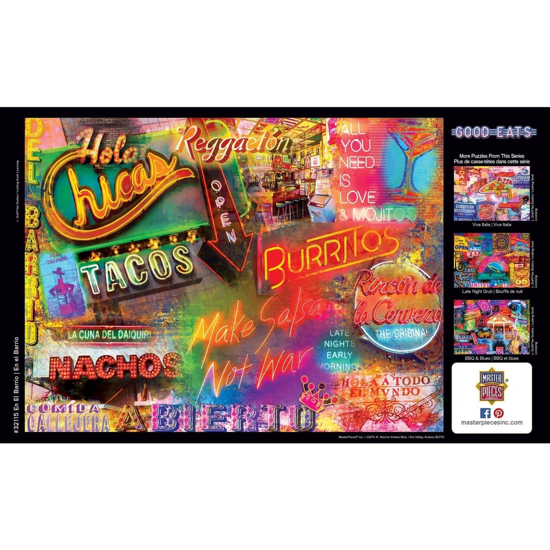 Good Eats - En El Barrio 550 Piece Jigsaw Puzzle Image 4