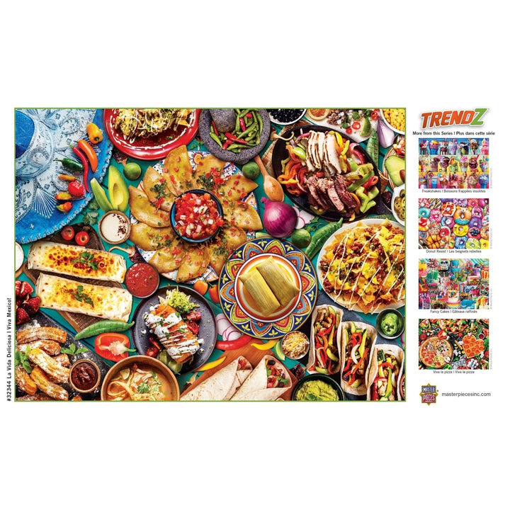 Trendz - La Vida Deliciosa 300 Piece EZ Grip Jigsaw Puzzle Image 4