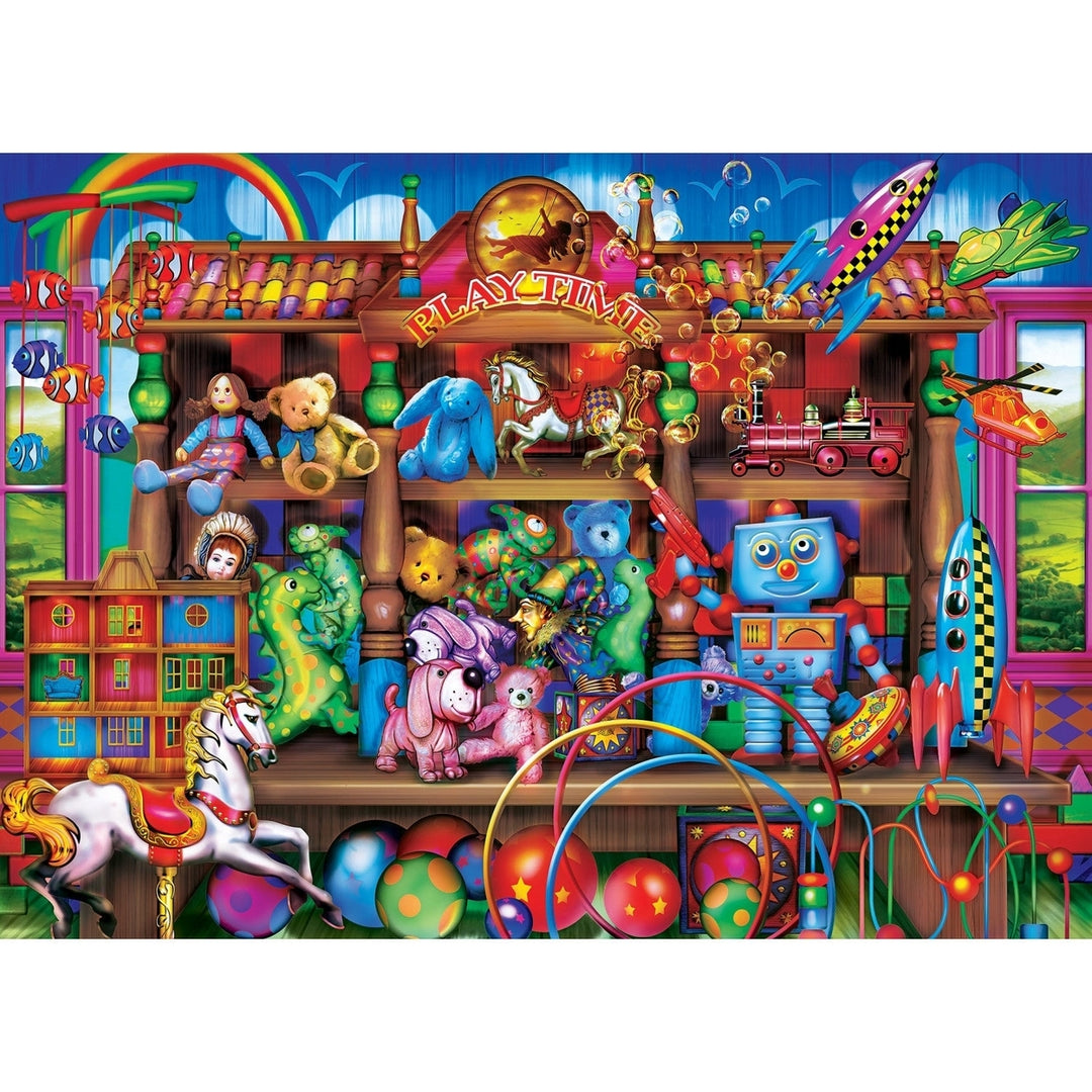 MasterPieces 1000 Piece Jigsaw Puzzle Seek and Find Toy Store Hidden Objects 19.25x26.75 Image 2