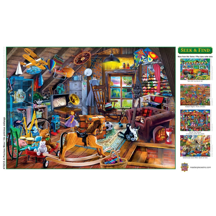 Seek and Find - A Precious Mess 1000 Piece Jigsaw Puzzle Image 4