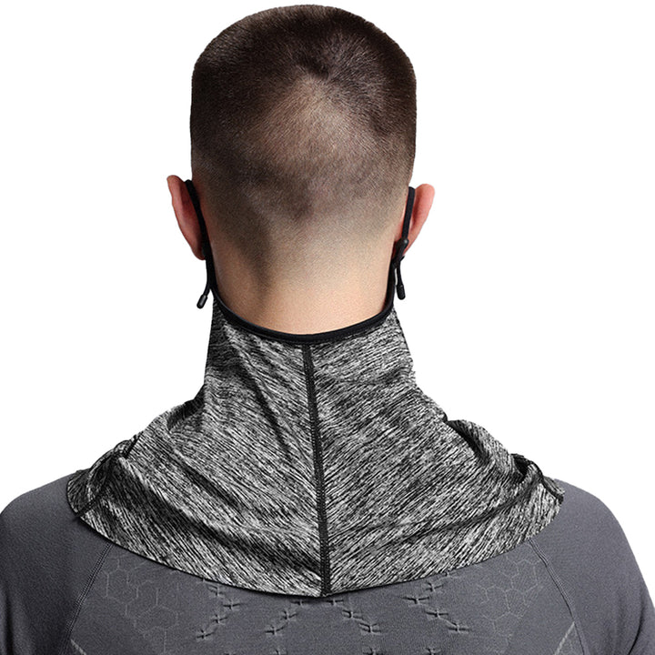 Cooling Cycling Mask Neck Gaiter with Ear Loops Breathable Ice Silk for Outdoors Image 4