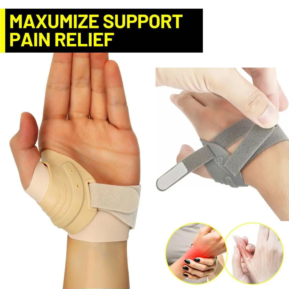 CMC Thumb Brace for Joint Pain Relief Osteoarthritis Adjustable Soft Support Image 3