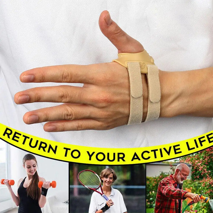 CMC Thumb Brace for Joint Pain Relief Osteoarthritis Adjustable Soft Support Image 8